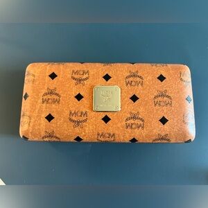 MCM - Cognac Sunglasses Case